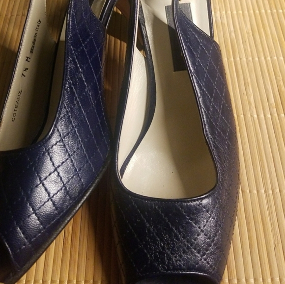 Bally Peep toe Kitten Heel Shoes - Picture 5 of 7